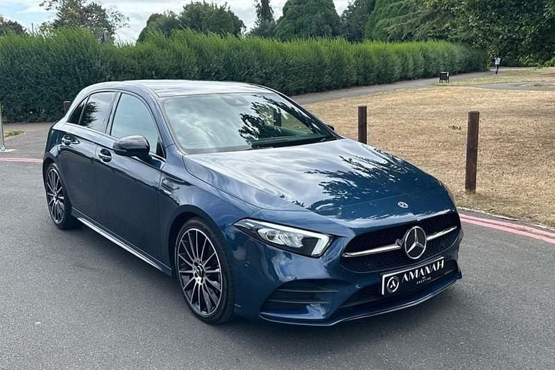 Blue Used 2021 Mercedes A200 Exclusive Hatchback | £21,490 (Expensive) - Image 1/1