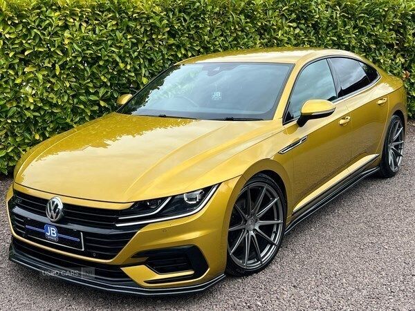 Yellow Used 2018 VW Arteon R-line Hatchback | £13,950 (Expensive) - Image 1/4