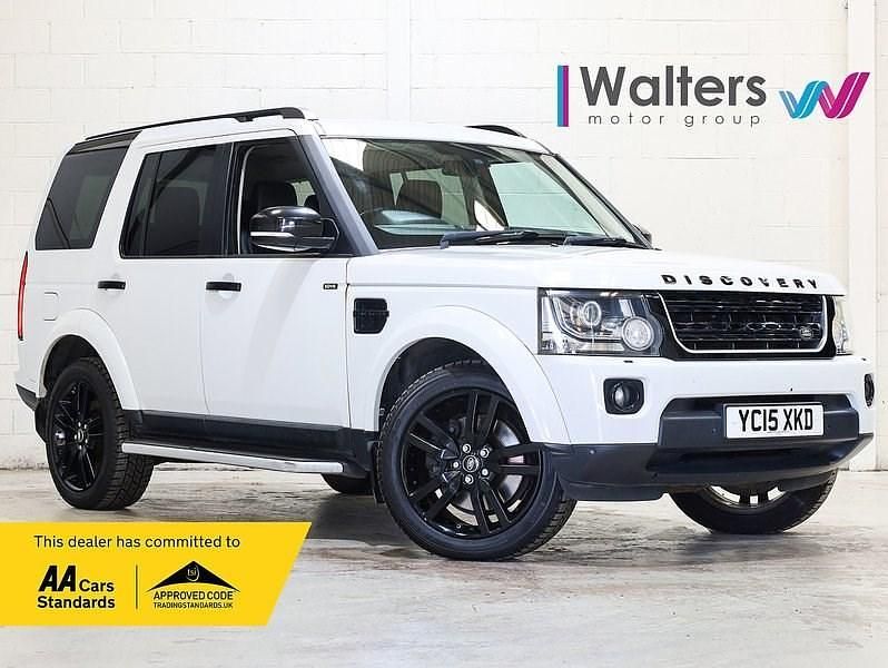 White Used 2015 Land Rover Discovery 4 HSE SUV | £18,000 (Fair price) - Image 1/4