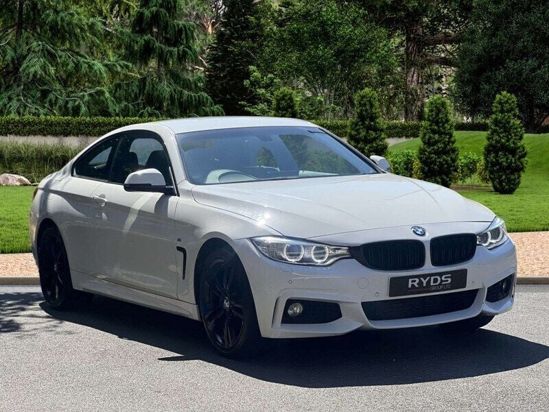 White Used 2016 BMW 420 M Sport Coupe | £9,490 (Fair price) - Image 1/4