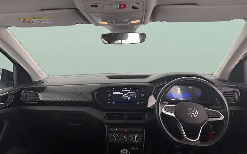 Used VW T-Cross Black Edition 110 HP (80 kW) 2023 White SUV