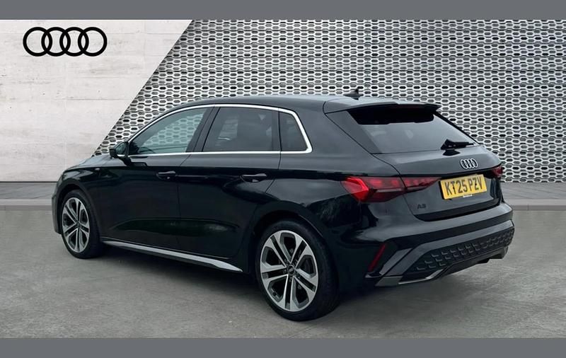 Used Audi A3 S-Line 204 HP (150 kW) 2025 Black Hatchback