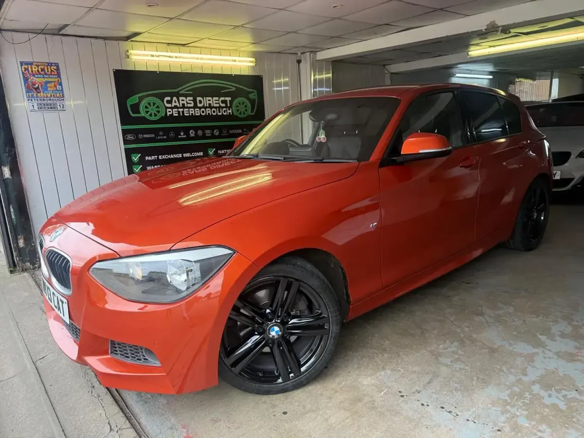 Used BMW 125 M Sport 218 HP (160 kW) 2014 Orange Hatchback