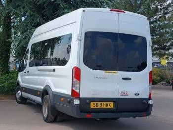 Used Ford Transit Trend 125 HP (91 kW) 2018 White MPV