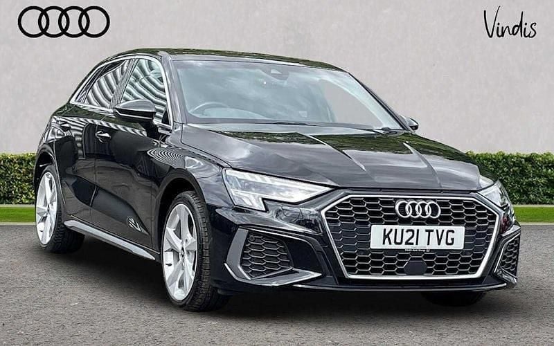 Used 2024 Audi A3 Sportback e-tron S-Line Sedan | £20,205 (Good price) - Image 1/4