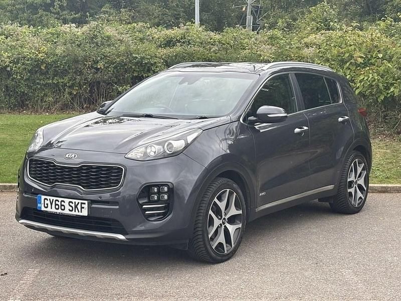 Silver Used 2017 Kia Sportage GT-Line SUV | £10,800 (Good price) - Image 1/4