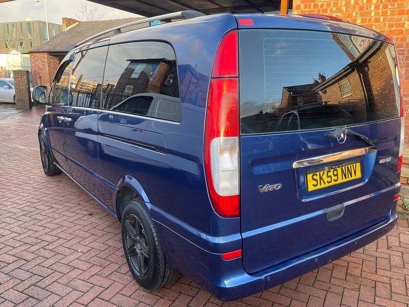 Used Mercedes Vito 116 HP (85 kW) 2009 Blue Van