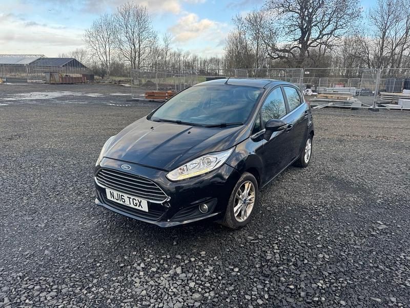 Used Ford Fiesta Zetec 2016 Black Hatchback