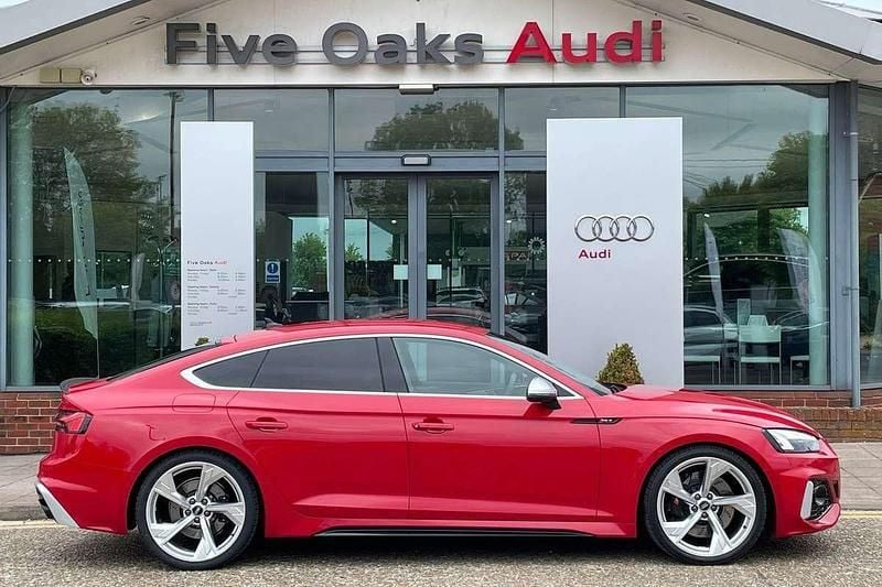 Red Used 2021 Audi RS5 Design Hatchback | £42,990 (Super price) - Image 1/4