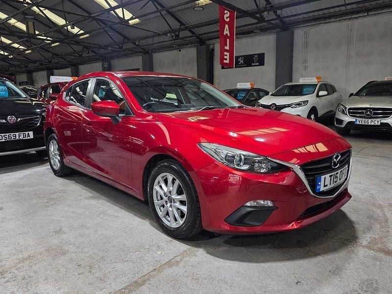 Red Used 2015 Mazda 3 Hatchback | £8,000 (Good price) - Image 1/4