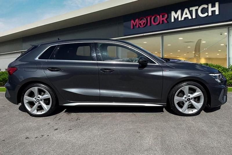 Used Audi A3 Sportback S-Line 150 HP (110 kW) 2021 Grey Hatchback
