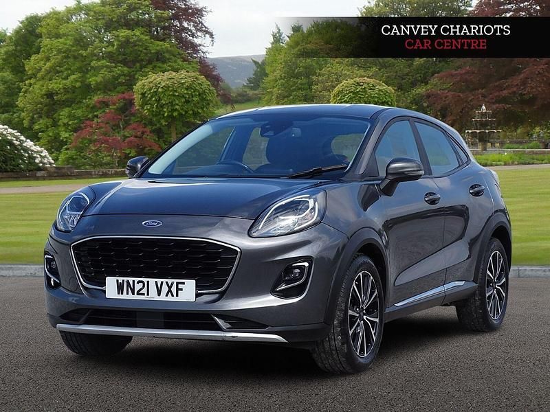 Usado Ford Puma Titanium 125 HP (91 kW) 2021 Cinzento SUV