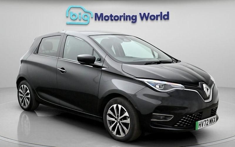 Used Renault Zoe GT-Line 100 kW (136 HP) 2022 Black Hatchback