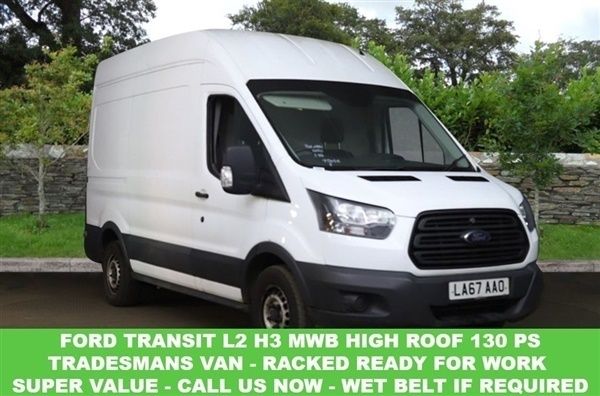 White Used 2018 Ford Transit Van | £8,388 (Good price) - Image 1/1