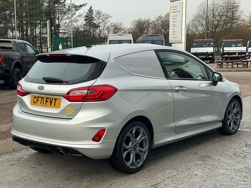 Used Ford Fiesta Sport 125 HP (91 kW) 2022 Silver Van