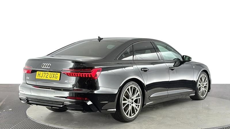 Used Audi A6 Black Edition 204 HP (150 kW) 2022 Black Sedan