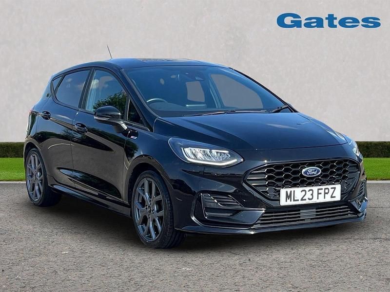 Black Used 2023 Ford Fiesta ST-Line Hatchback | £14,699 (Fair price) - Image 1/4
