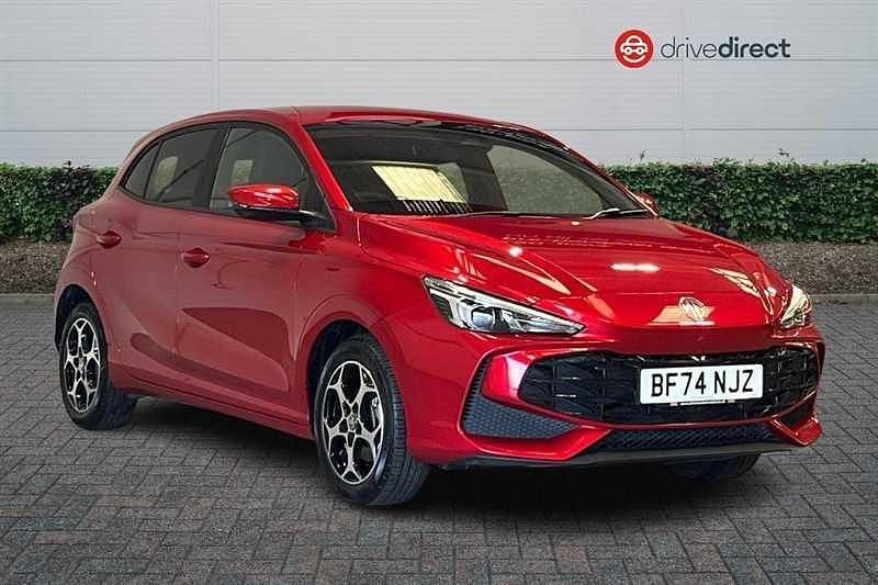 Metallic dynamic red Used 2024 MG MG3 Trophy Hatchback | £17,195 (Good price) - Image 1/4