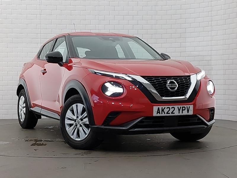 Red Used 2022 Nissan Juke Visia SUV | £12,498 (Fair price) - Image 1/4