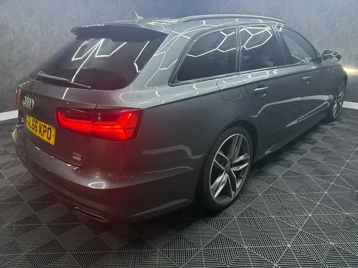 Used Audi A6 Black Edition 190 HP (139 kW) 2016 Grey Estate