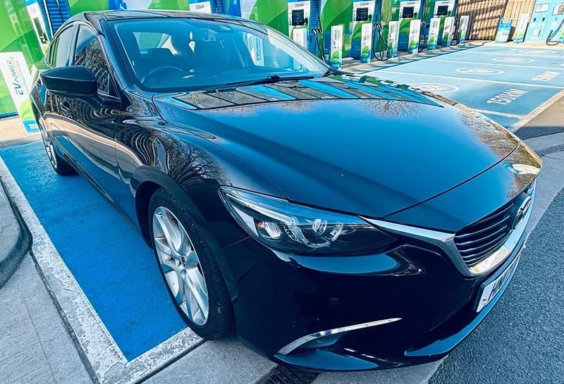 Begagnad Mazda 6 Inclusive 150 HK (110 kW) 2017 Svart Sedan