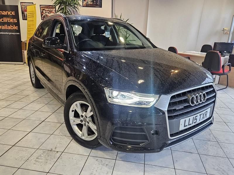 Black Used 2015 Audi Q3 SUV | £6,495 (A bit pricey) - Image 1/4