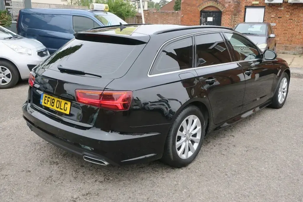 Used Audi A6 190 HP (139 kW) 2018 Black Estate