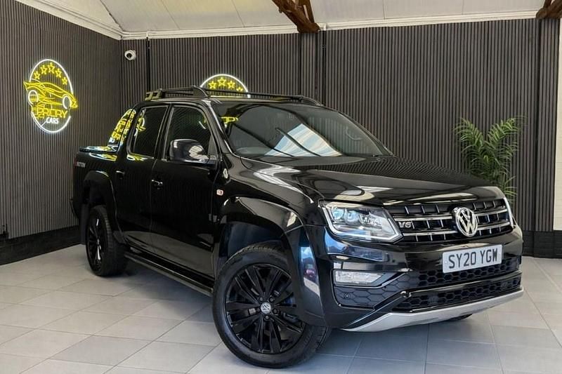 Begagnad VW Amarok Black Edition 2020 Svart Pickup