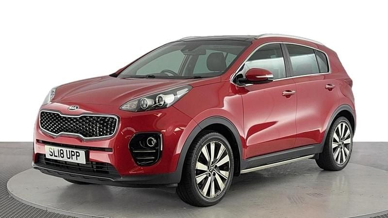 Red Used 2018 Kia Sportage 3 SUV | £11,980 (Fair price) - Image 1/4