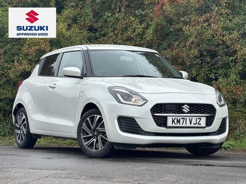 White Used 2021 Suzuki Swift SZ-L Hatchback | £10,795 (Fair price) - Image 1/4
