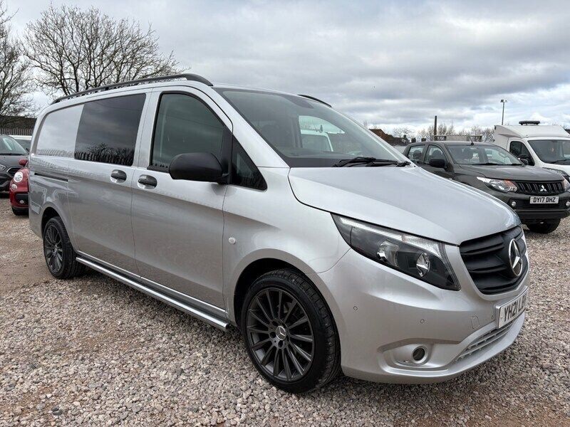 Silver Used 2021 Mercedes Vito Progressive MPV | £19,995 - Image 1/4