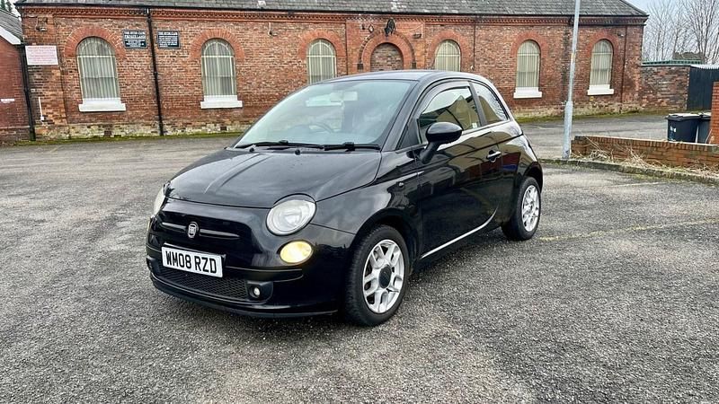 Used Fiat 500 Sport 2008 Black Hatchback