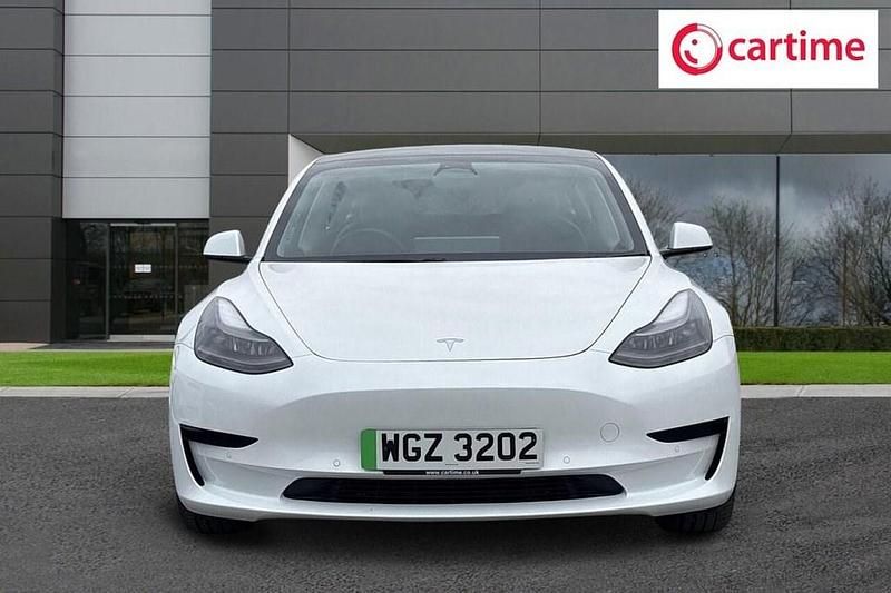 Used Tesla Model 3 Standard Range Plus 177 kW (241 HP) 2022 White Sedan
