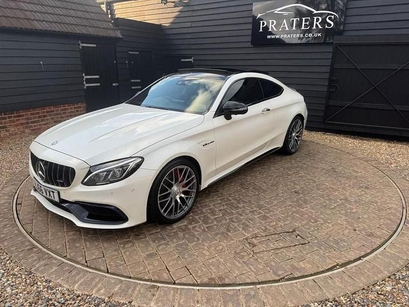 Used Mercedes C63 AMG Premium 2016 White Coupe