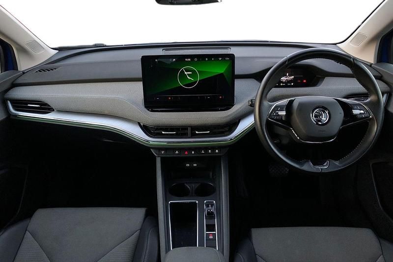 Used Skoda Enyaq iV ecoSuite 131 kW (179 HP) 2022 Blue SUV