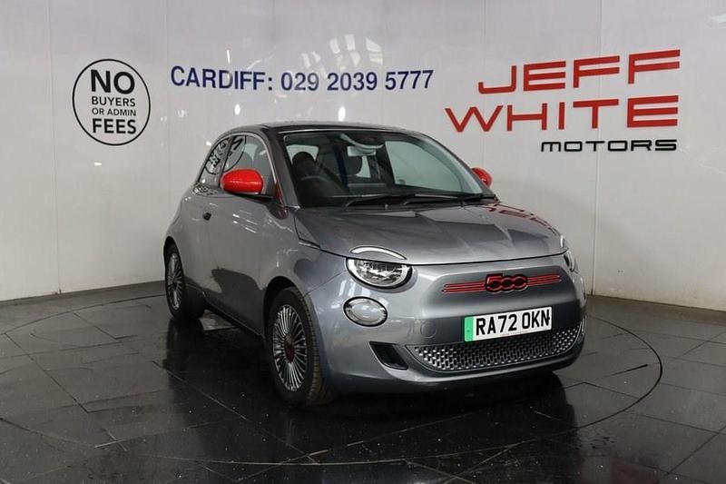 Used Fiat 500e Red 86 kW (118 HP) 2023 Grey Hatchback