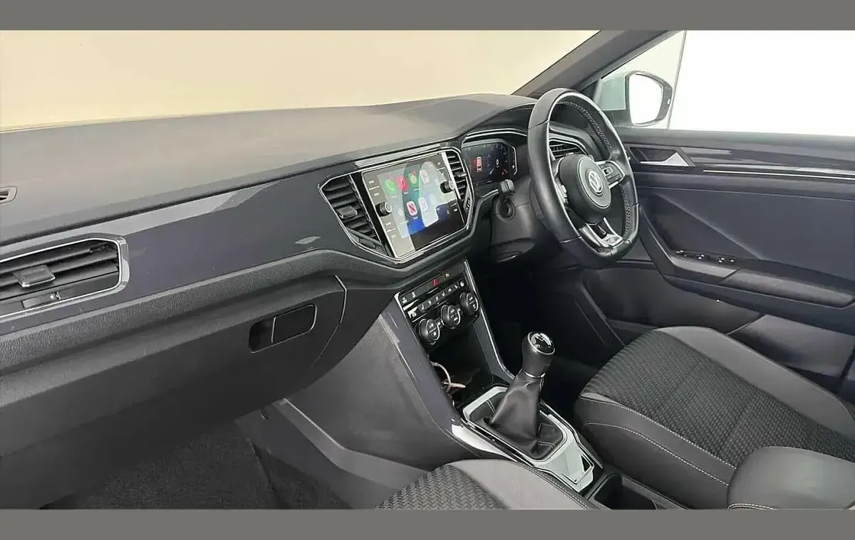 Used VW T-Roc R-line 115 HP (84 kW) 2018 Silver SUV