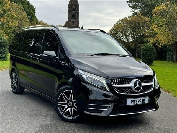 Black Used 2020 Mercedes V300 AMG line MPV | £47,900 - Image 1/1