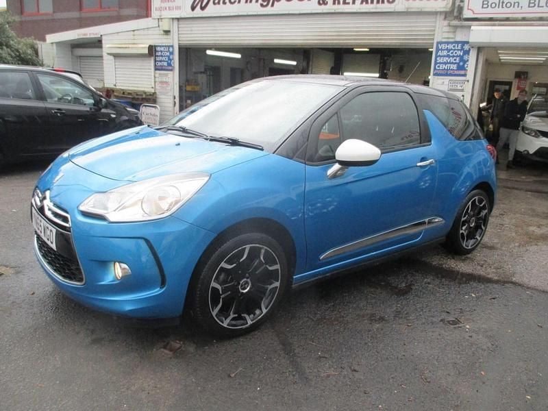 Used DS Automobiles DS3 2015 Blue Hatchback