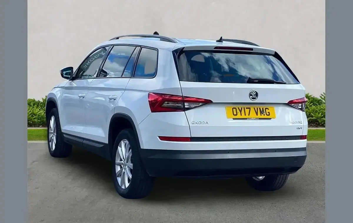 Used Skoda Kodiaq SE 150 HP (110 kW) 2017 White SUV