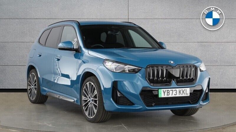 Blue Used 2023 BMW iX1 M Sport SUV | £34,500 (Fair price) - Image 1/4