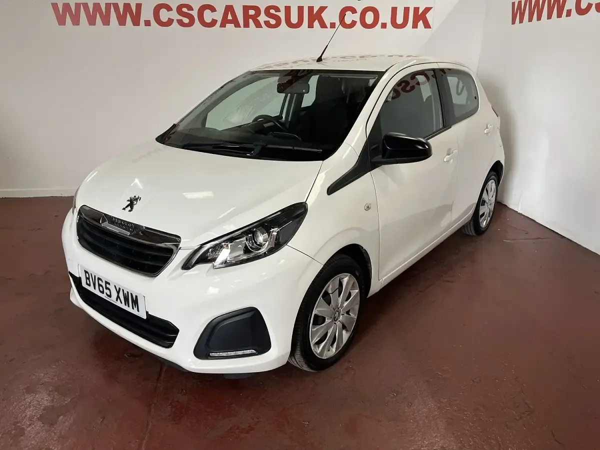 Used Peugeot 108 Active 2015 White Hatchback