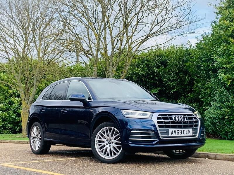 Used Audi Q5 S-Line 2018 Blue SUV
