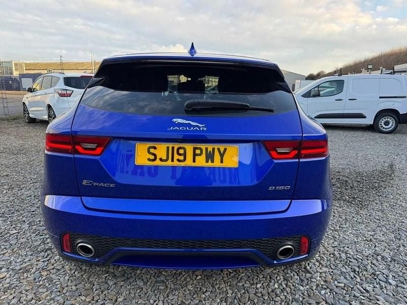 Begagnad Jaguar E-Pace R-Dynamic 150 HK (110 kW) 2019 Blå SUV