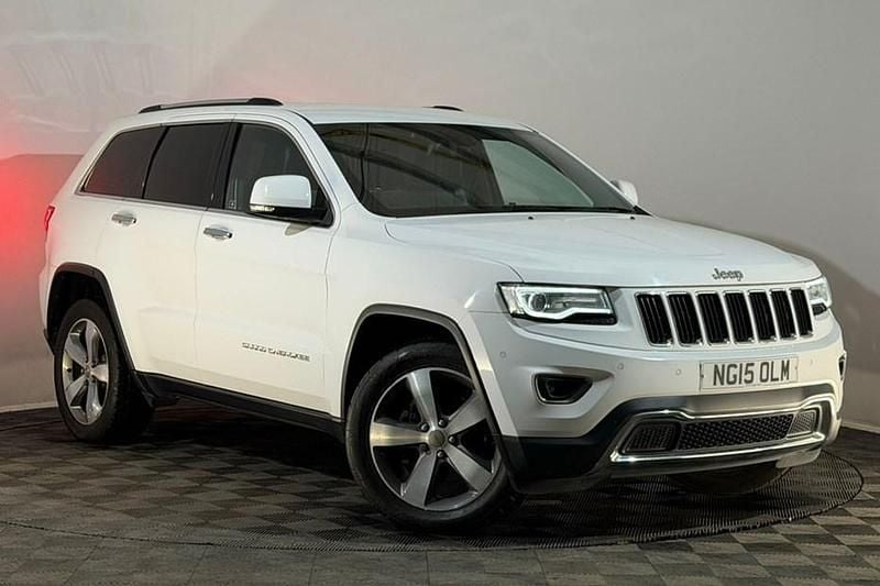 White Used 2015 Jeep Grand Cherokee Limited SUV | £9,995 (Good price) - Image 1/1