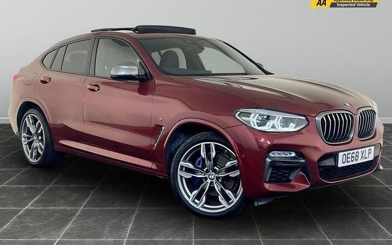 Red Used 2019 BMW X4 M Sport SUV | £23,895 (Good price) - Image 1/2