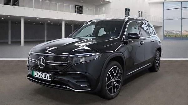 Black Used 2022 Mercedes EQB300 AMG line SUV | £25,970 (Fair price) - Image 1/4