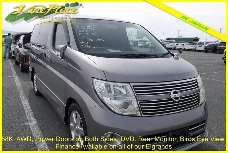 Used Nissan Elgrand 2009 Grey MPV