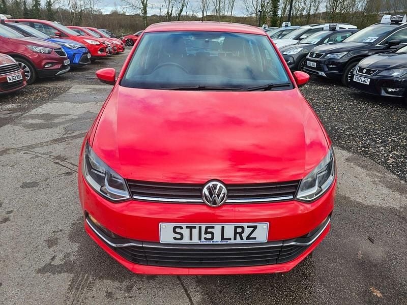 Red Used 2015 VW Polo SE Hatchback | £4,500 (Fair price) - Image 1/4