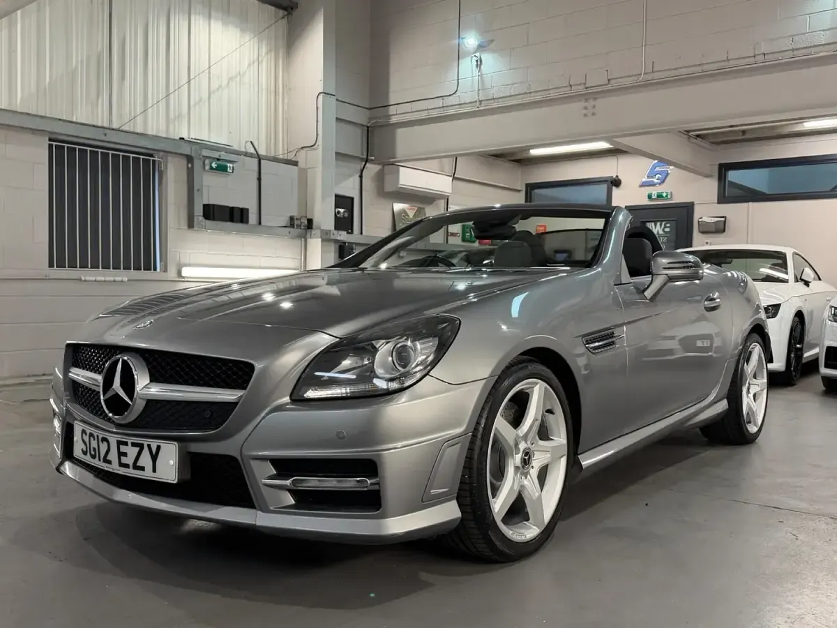 Used Mercedes SLK350 AMG 2012 Silver Cabriolet